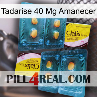 Tadarise 40 Mg Sunrise cialis5
